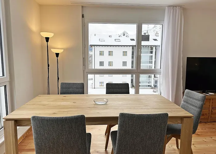 Appartement Su48 - Echtholz, 110m2, Sport, Erholung, Mit Garage Saint-Moritz