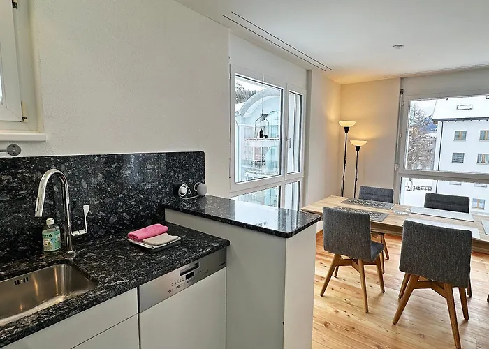 Su48 - Echtholz, 110m2, Sport, Erholung, Mit Garage Appartement Saint-Moritz