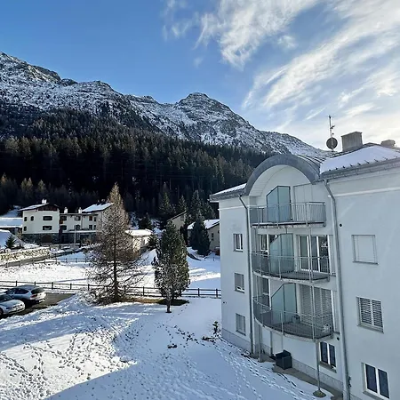Echtholz, 110m2, Sport, Erholung, Mit Garage - Su48 Lägenhet St. Moritz